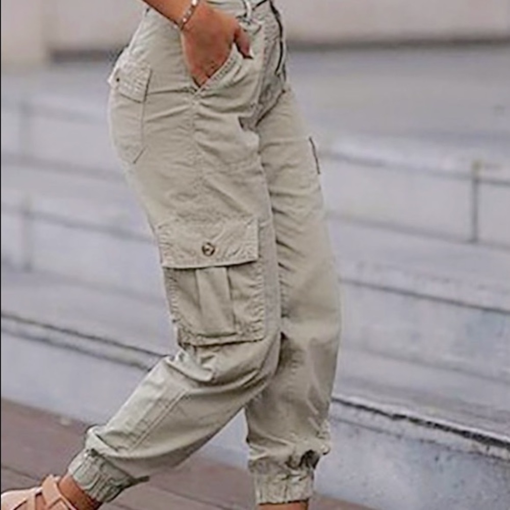 Beige Women’s cargo pants size